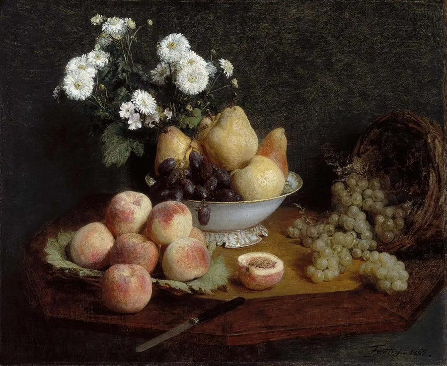Blomster og frukt på et bord - Henri Fantin-Latour

Source:
Fleurs et fruits sur une table - Henri Fantin-Latour