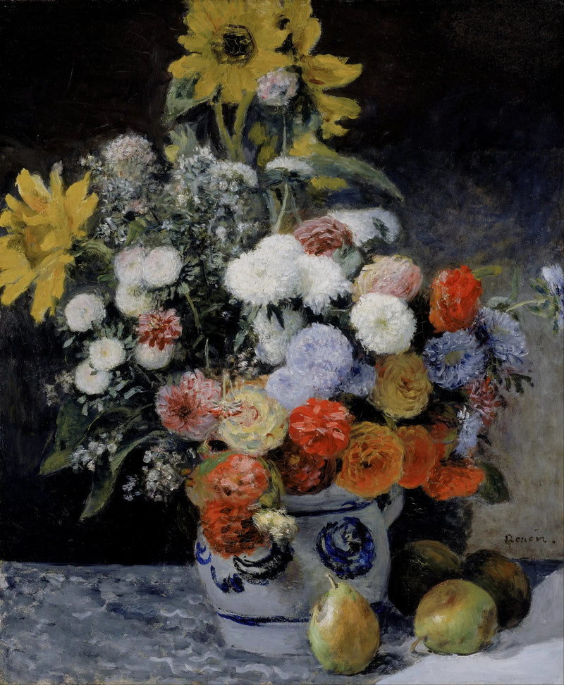 Blomster - Pierre-Auguste Renoir