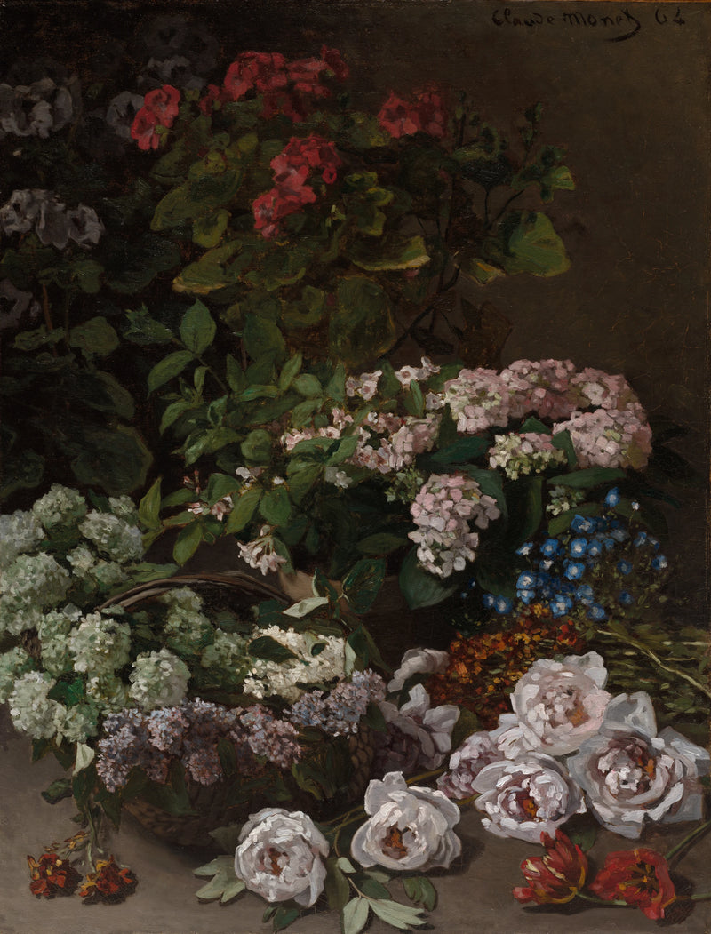 Vårblomster W20 - Claude Monet