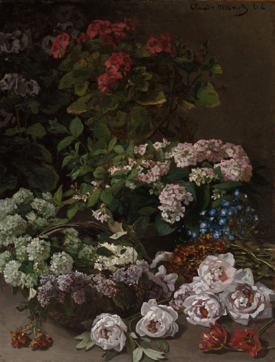 Vårblomster W20 - Claude Monet