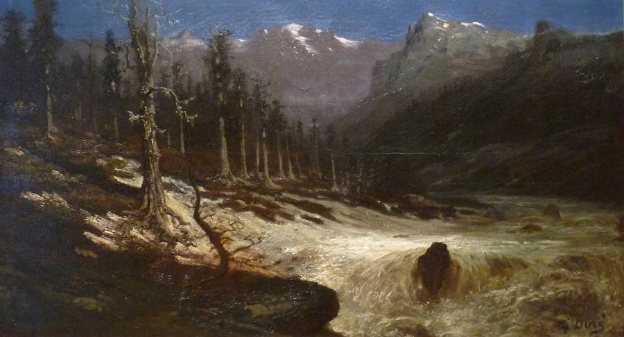 Elven i Alpene - Gustave Doré