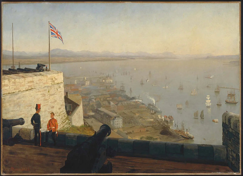 Saint-Laurent-elven, fra Citadelle, Québec - Albert Bierstadt

Source:
Fleuve Saint-Laurent, depuis la Citadelle, Québec - Albert Bierstadt