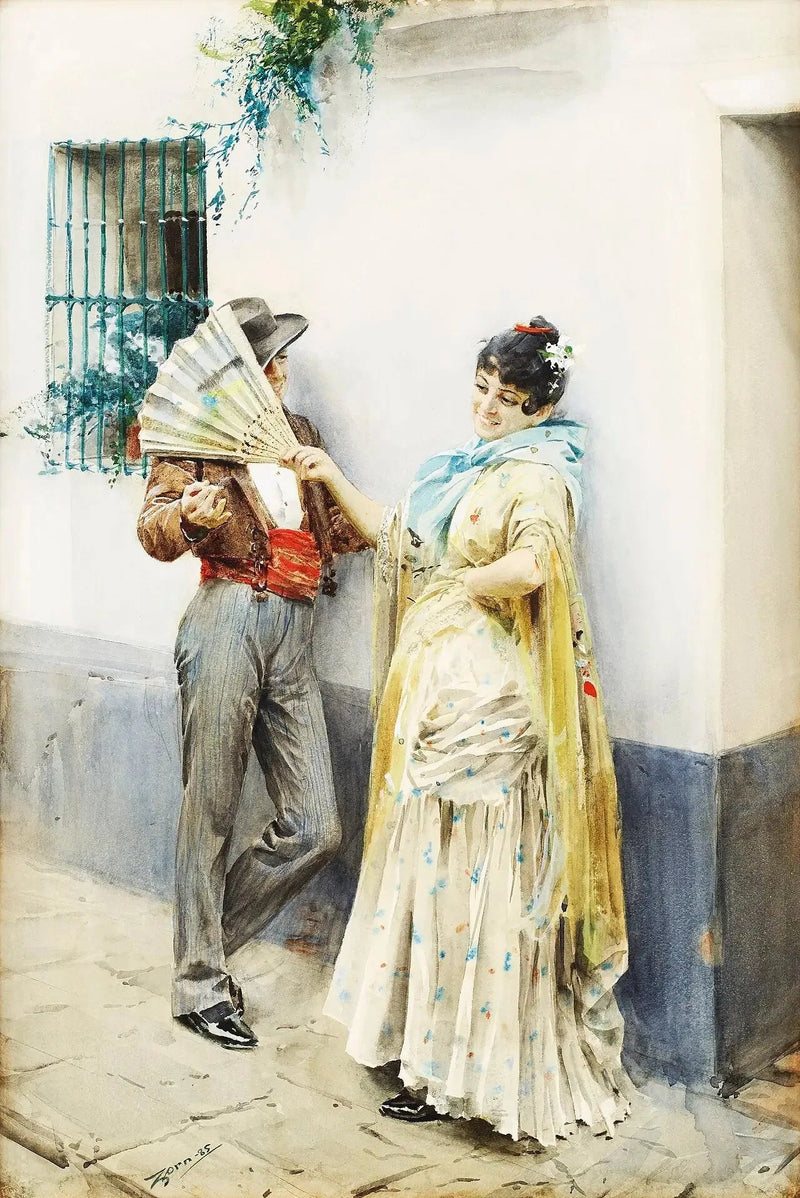 Flørtning - Anders Zorn

Source:
Flirtation - Anders Zorn