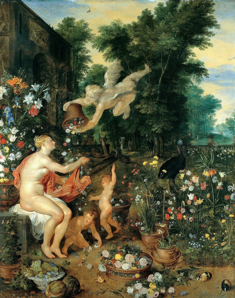 Flore et Zéphyr - Peter Paul Rubens