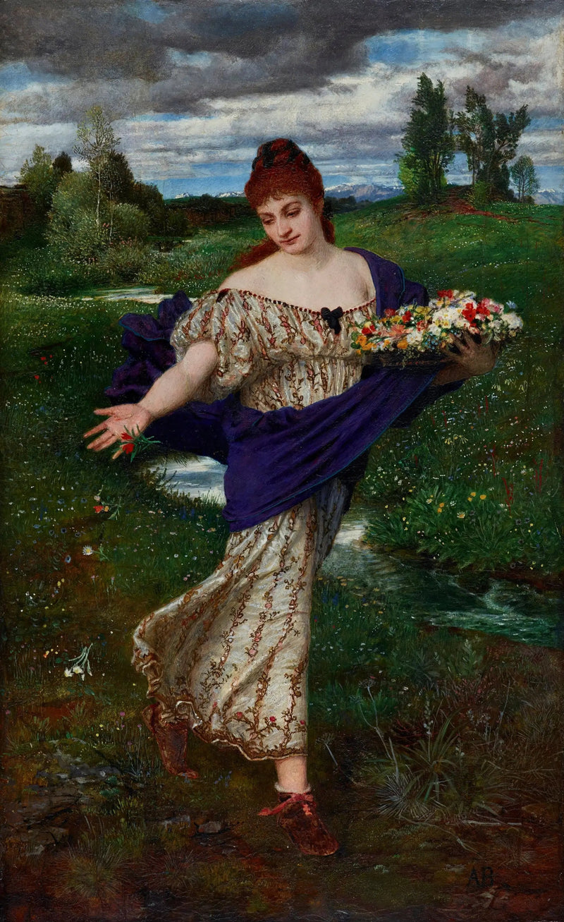 Blomst, spredte blomster - Arnold Böcklin

Source:
Flore, fleurs dispersées - Arnold Böcklin