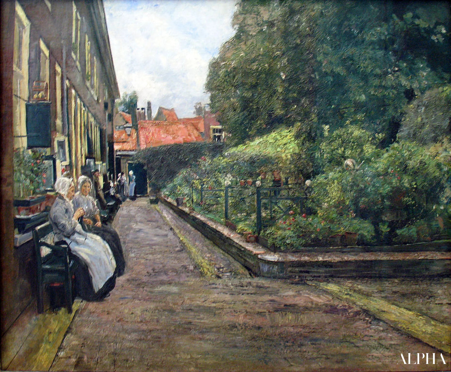 Steven-stiftelsen i Leiden - Max Liebermann - Høykvalitets reproduksjoner av malerier og bilder