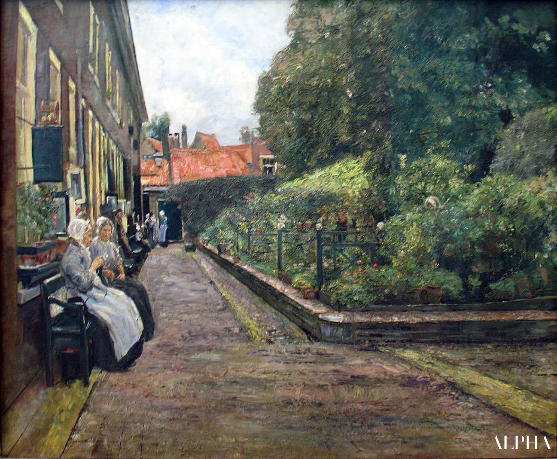Steven-stiftelsen i Leiden - Max Liebermann - Høykvalitets reproduksjoner av malerier og bilder