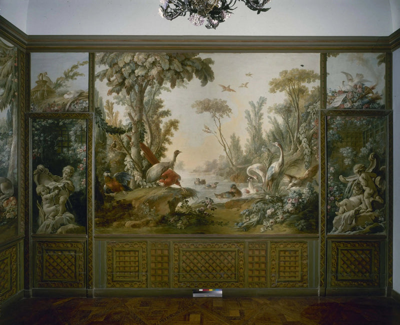 Fontene med to kjærligheter hvorav den ene er liggende - François Boucher