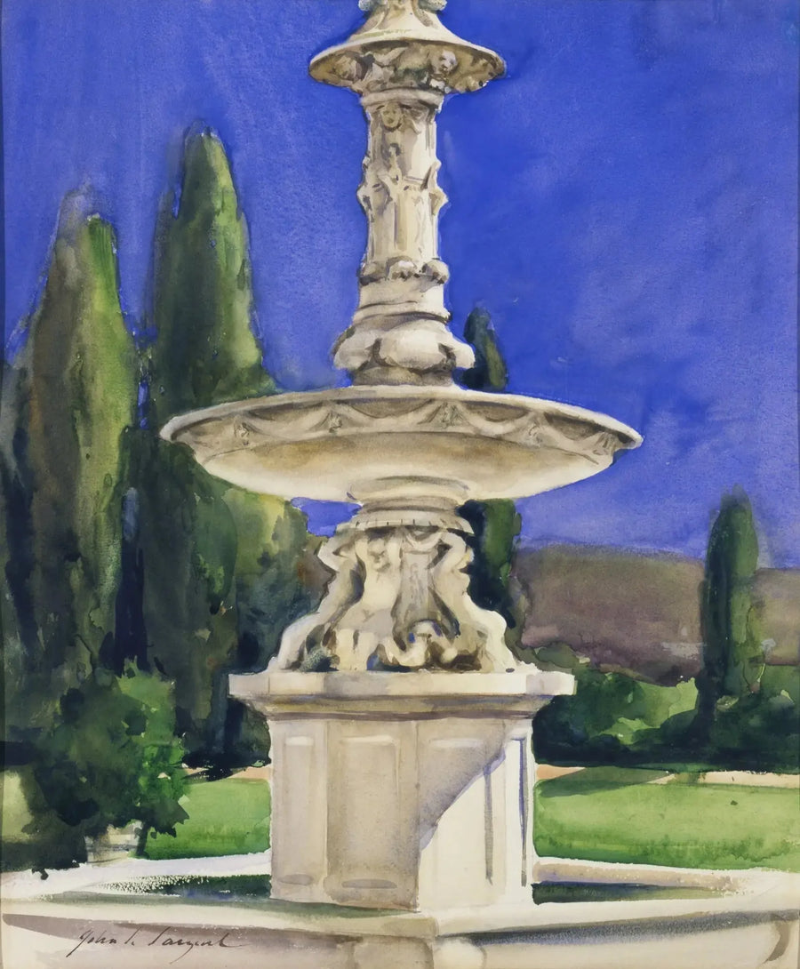 Marmorfontene i Italia - John Singer Sargent
