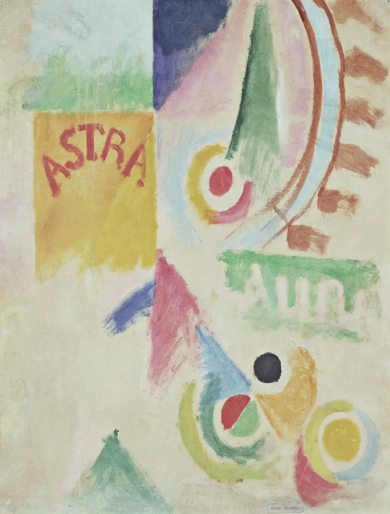 Fotball. Cardiff-laget - Robert Delaunay