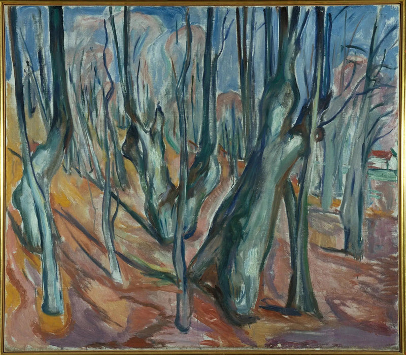 ormeskog om våren - Edvard Munch