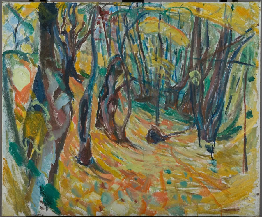 elmeallé i høst - Edvard Munch