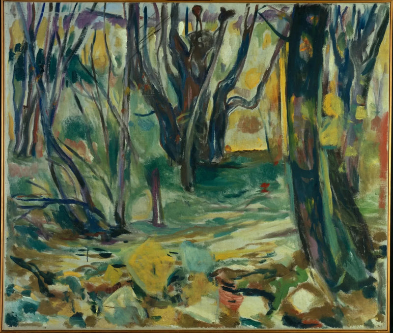 elmeallé i høst - Edvard Munch
