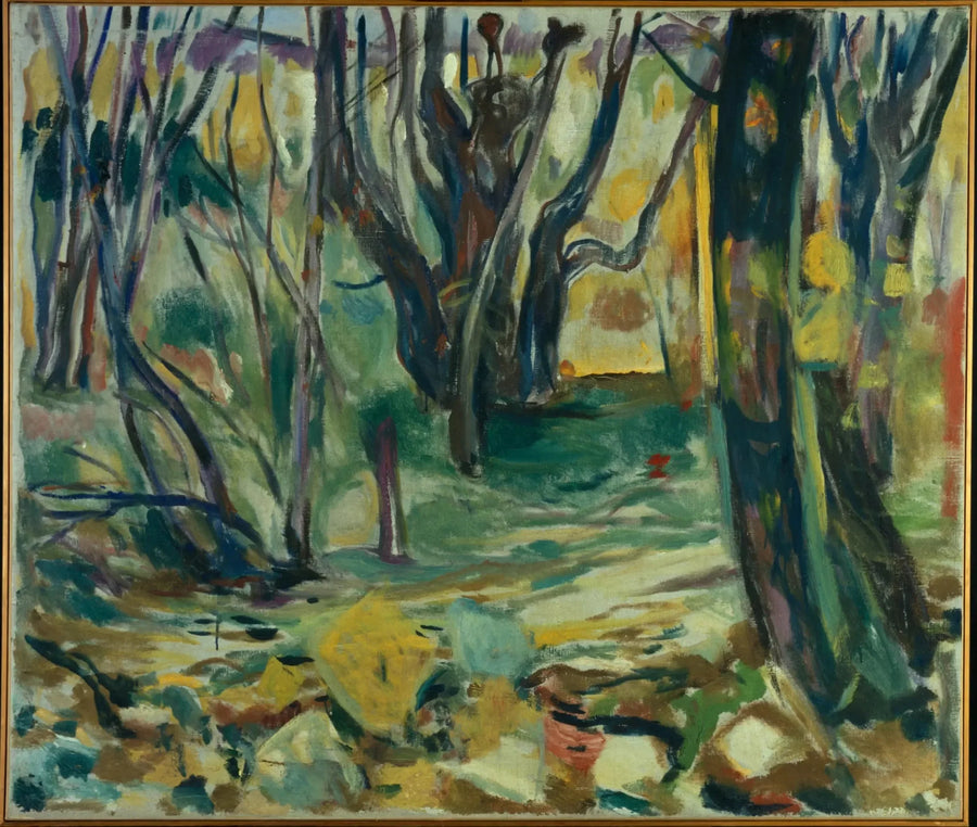 elmeallé i høst - Edvard Munch