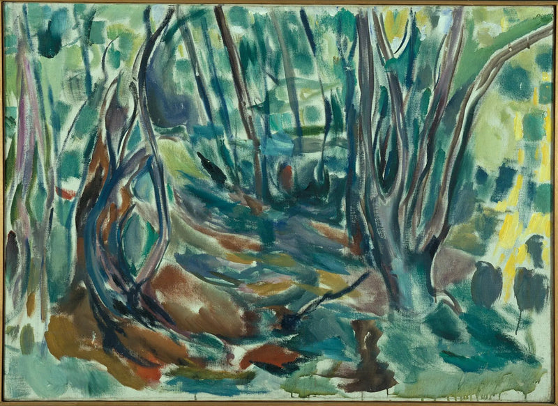 sommerlindeskog - Edvard Munch