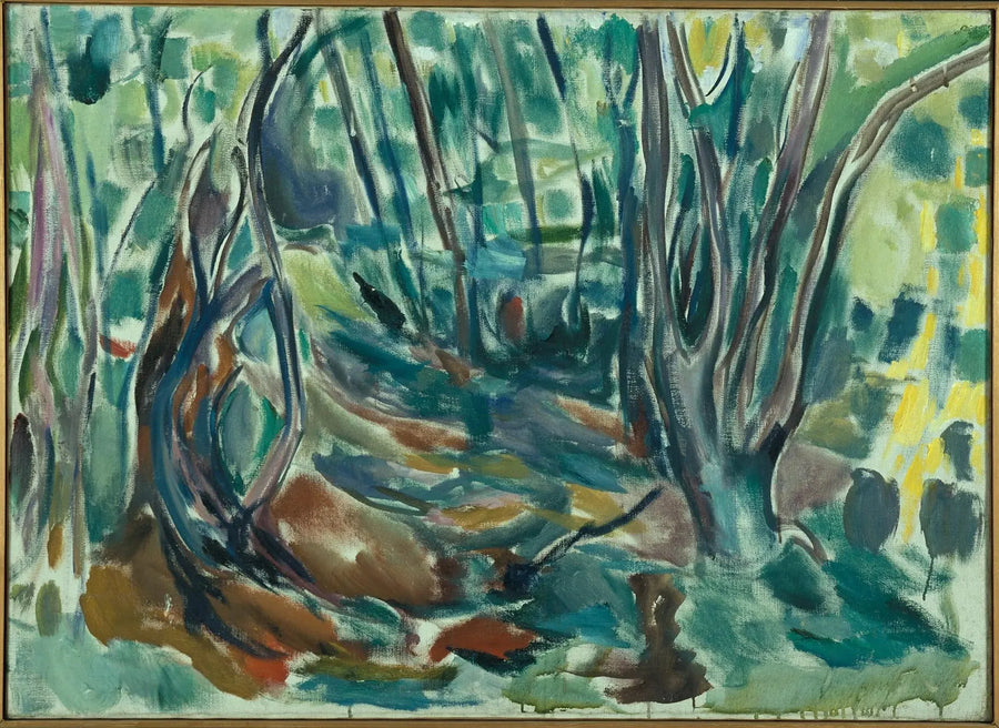 sommerlindeskog - Edvard Munch