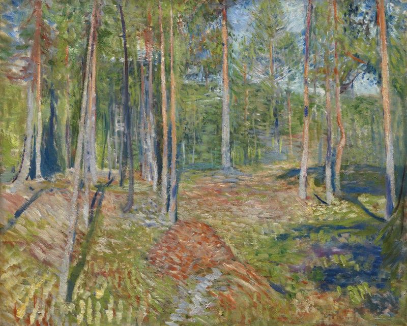 furuskog - Edvard Munch