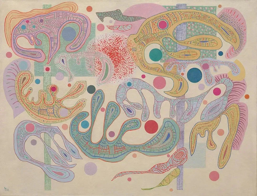 Kaprisiøse former - Vassily Kandinsky