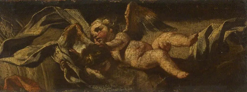 Fragment: Kjerub - Antonio da Correggio