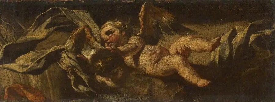 Fragment: Kjerub - Antonio da Correggio