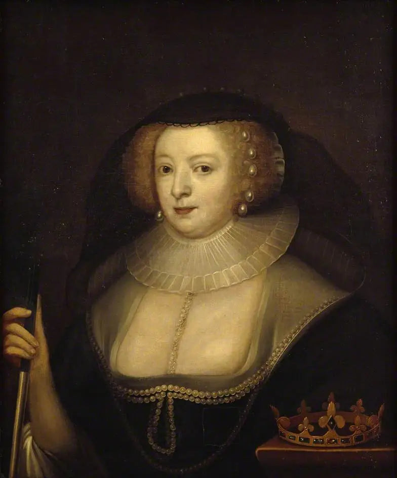 Frances Stuart, født Howard (1578–1639), hertuginne av Lennox og Richmond - Antoine van Dyck

Source:
Frances Stuart, née Howard (1578–1639), duchesse de Lennox et Richmond - Antoine van Dyck