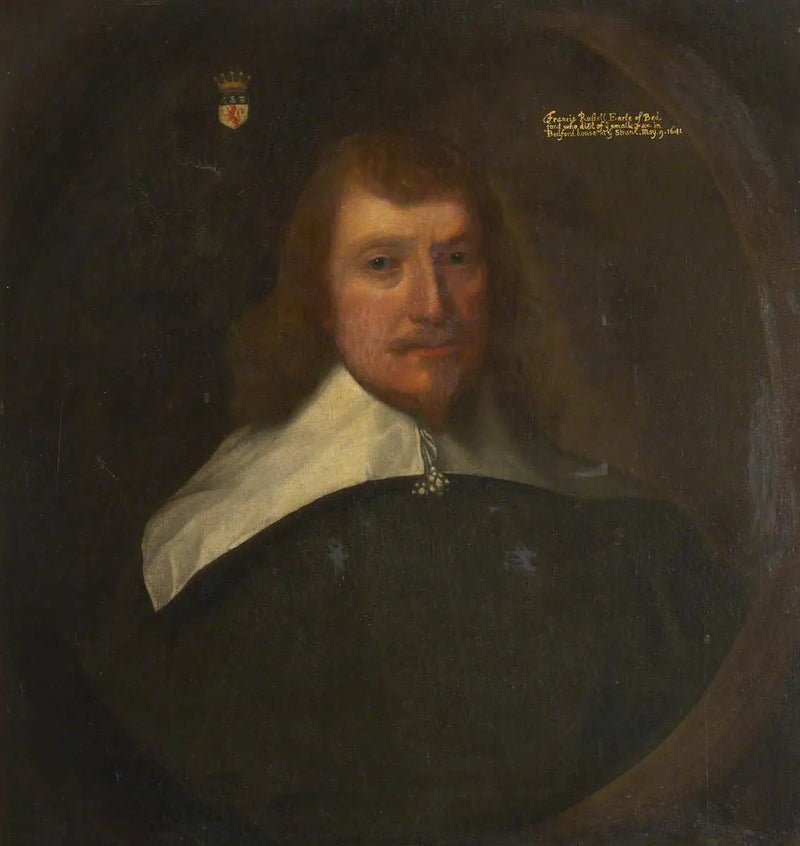 Francis Russell (1583–1641), 4. greve av Bedford - Antoine van Dyck

Source:
Francis Russell (1583–1641), 4e comte de Bedford - Antoine van Dyck