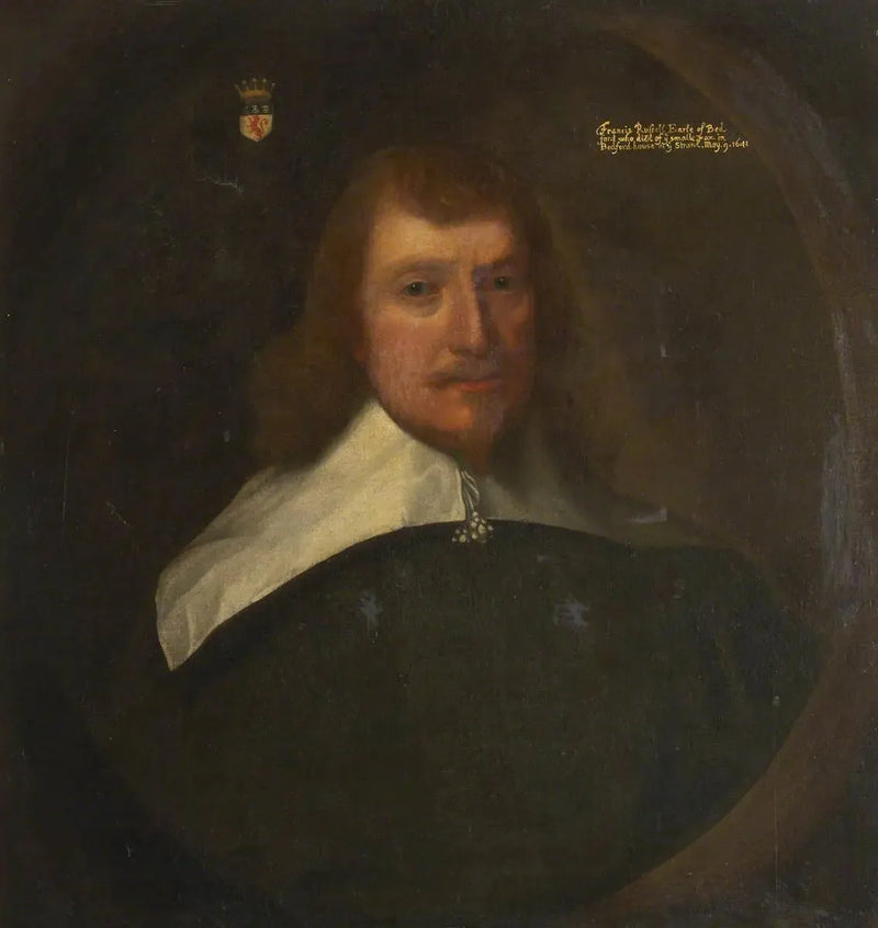 Francis Russell (1583–1641), 4. greve av Bedford - Antoine van Dyck

Source:
Francis Russell (1583–1641), 4e comte de Bedford - Antoine van Dyck