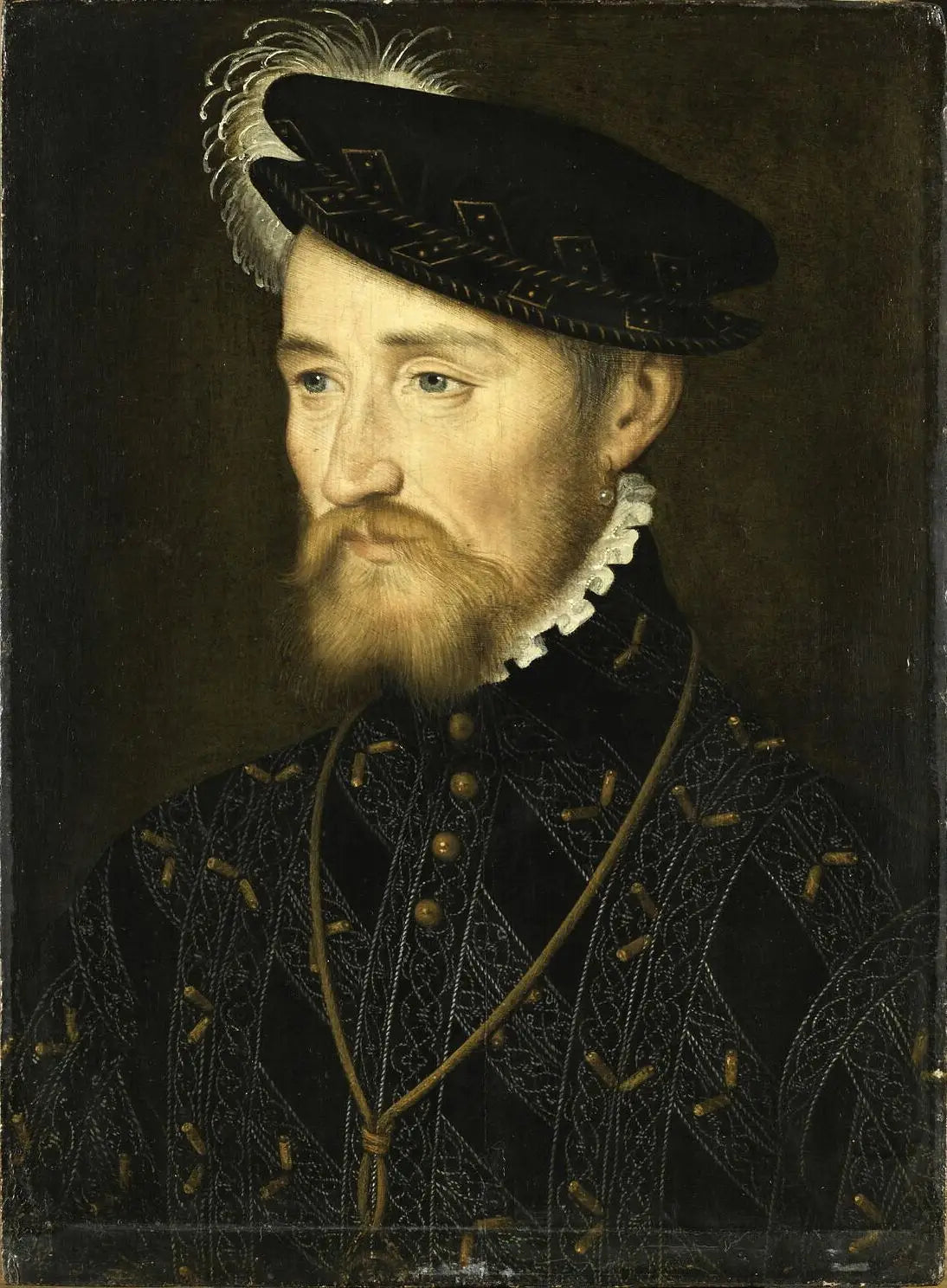 François de Lorraine, duc de Guise - François Clouet image 1 copie peinte à la main à l’huile