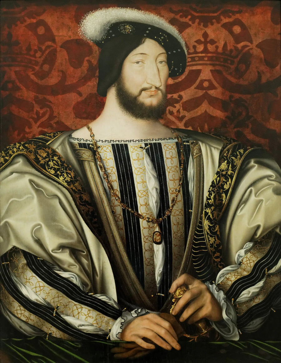 François I (1494-1547), konge av Frankrike - Jean Clouet