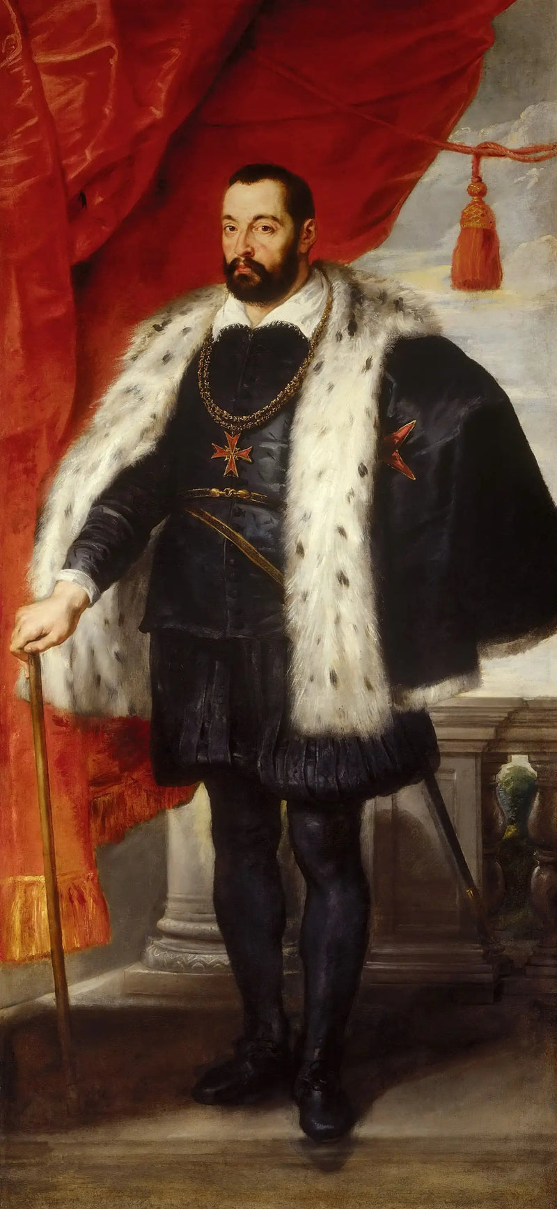 François Ier de Médicis, storhertug av Toscana, far til Marie de Médicis - Peter Paul Rubens