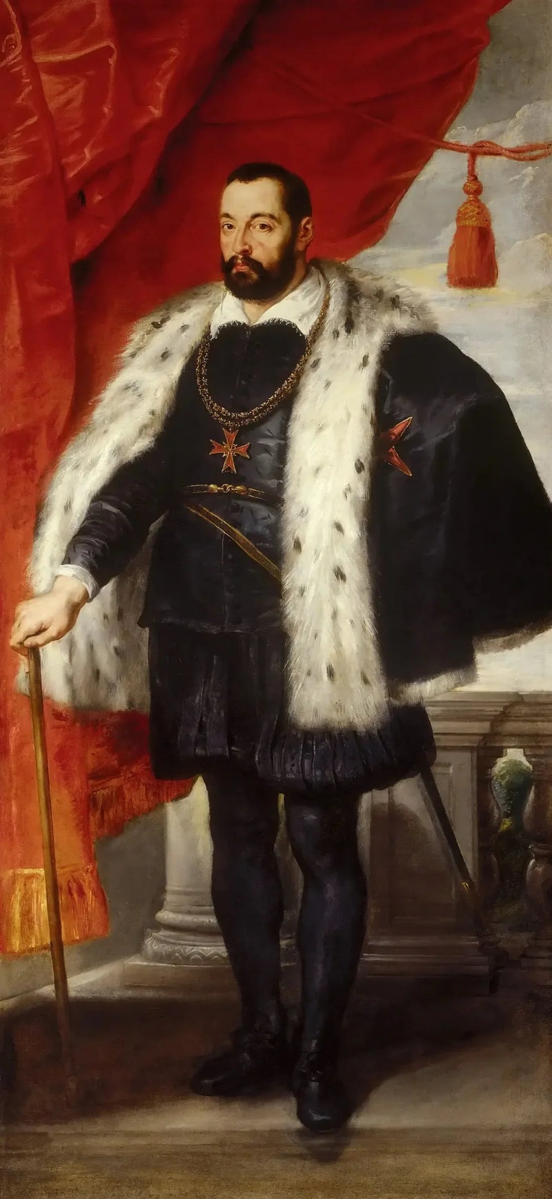François Ier de Médicis, storhertug av Toscana, far til Marie de Médicis - Peter Paul Rubens