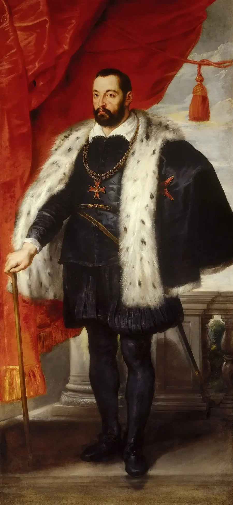 François Ier de Médicis, storhertug av Toscana, far til Marie de Médicis - Peter Paul Rubens