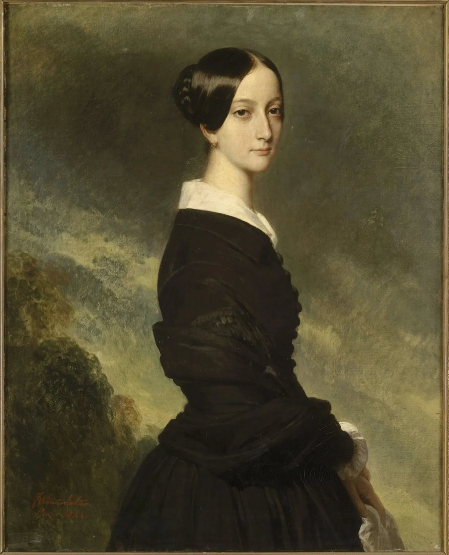 Françoise-Caroline Gonzague, prinsesse av Joinville (1824-1898) - Franz Xaver Winterhalter

Source:
Françoise-Caroline Gonzague, princesse de Joinville (1824-1898) - Franz Xaver Winterhalter