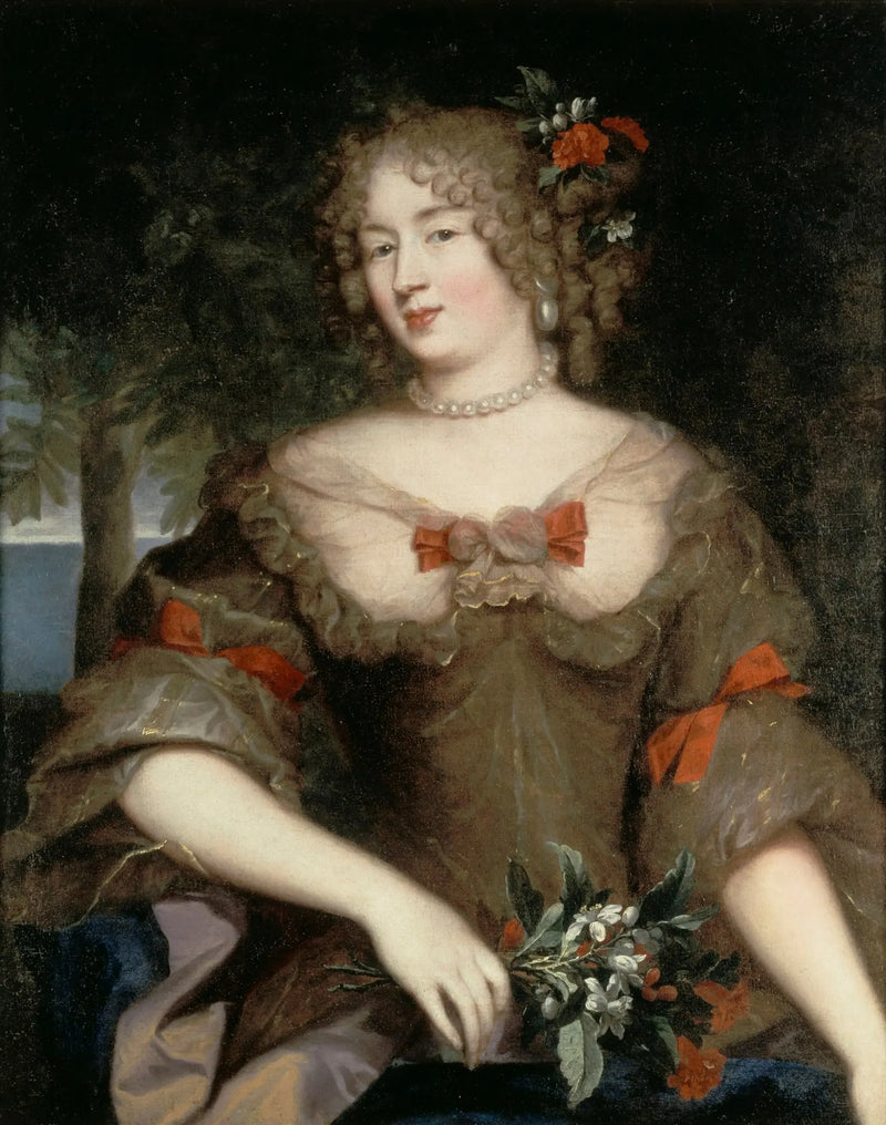Françoise-Marguerite de Sévigné, greve av Grignan (1648-1705), ca. 1669 - Pierre Mignard