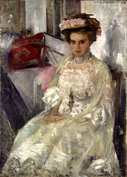 Frau Douglas (Irma Hübner) - Lovis Corinth image 1 tableau peint à l’huile sur toile