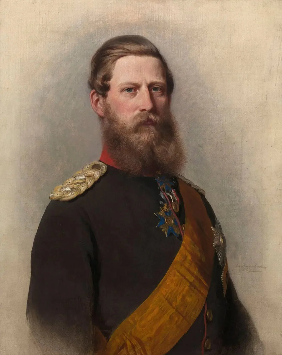 Frédéric-Guillaume, arveprins av Preussen (1831-1888) - Franz Xaver Winterhalter

Source:
Frédéric-Guillaume, prince héritier de Prusse (1831-1888) - Franz Xaver Winterhalter