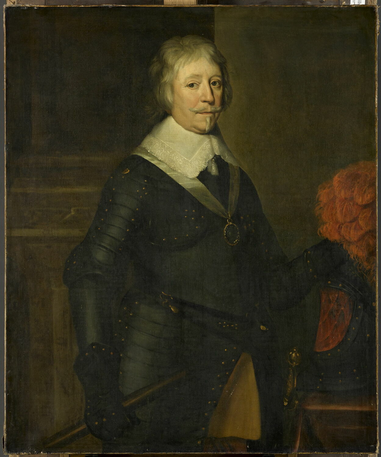 Frédéric Henri de Nassau, prince d'Orange et Stadhouder - Gerrit van Honthorst image 1 reproduction artisanale de tableau