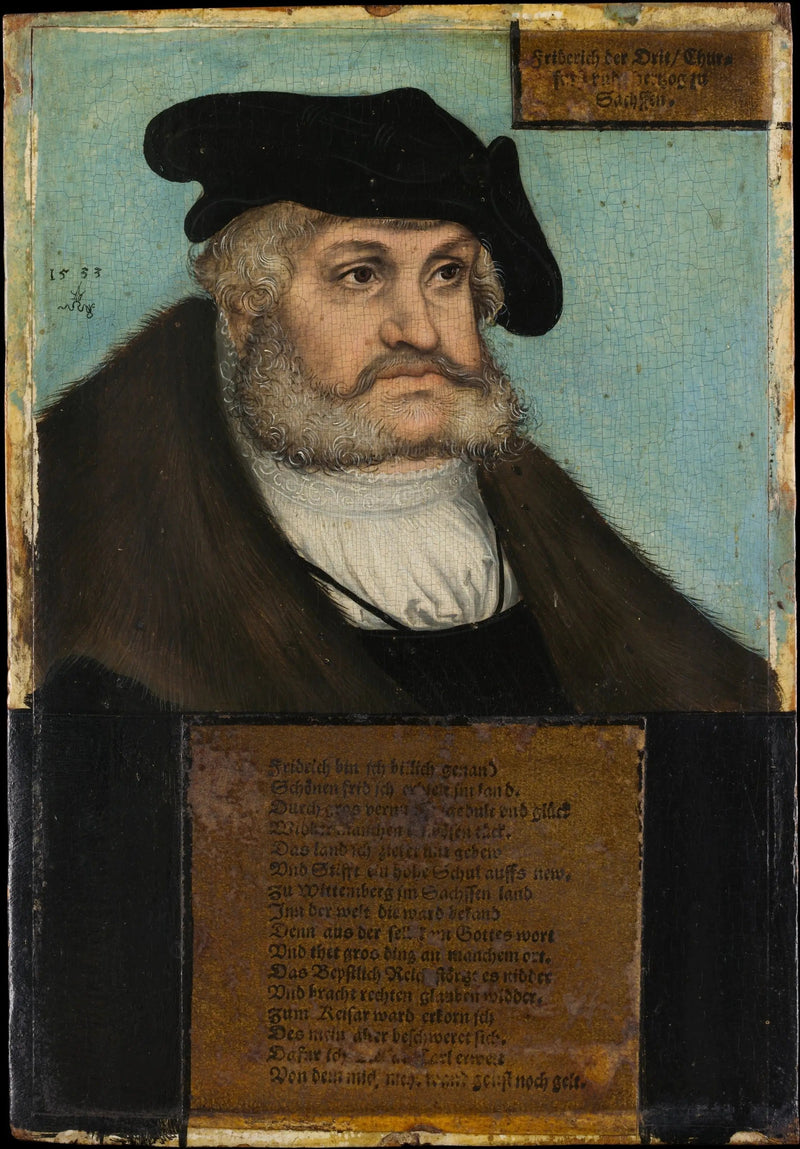 Frédéric III (1463–1525), den Viseste, kurfyrste av Sachsen - Lucas Cranach den eldre