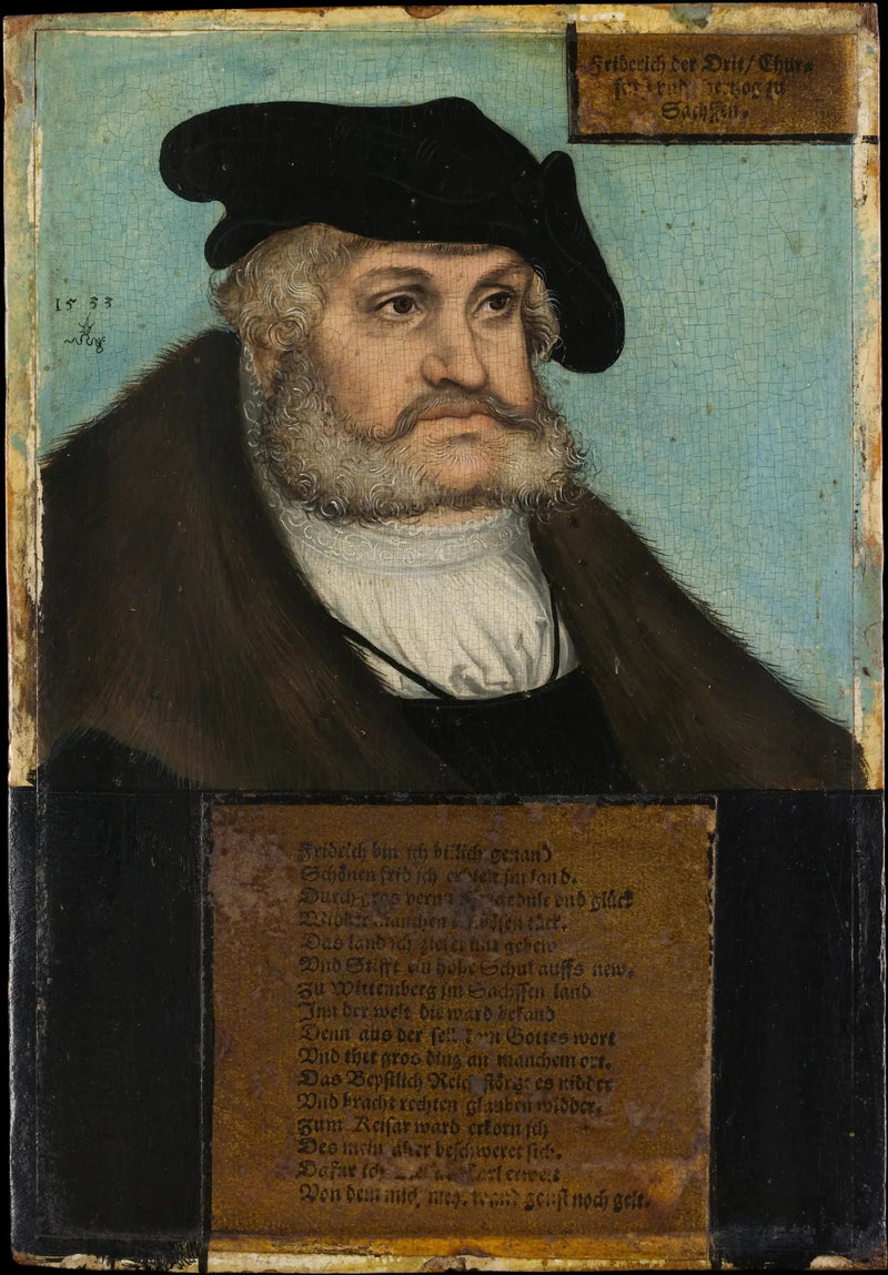 Frédéric III (1463–1525), den Viseste, kurfyrste av Sachsen - Lucas Cranach den eldre