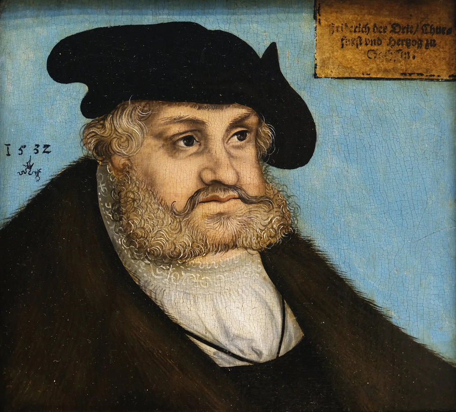 Frédéric III den vise hertug av Sachsen og Elector - Lucas Cranach den eldre