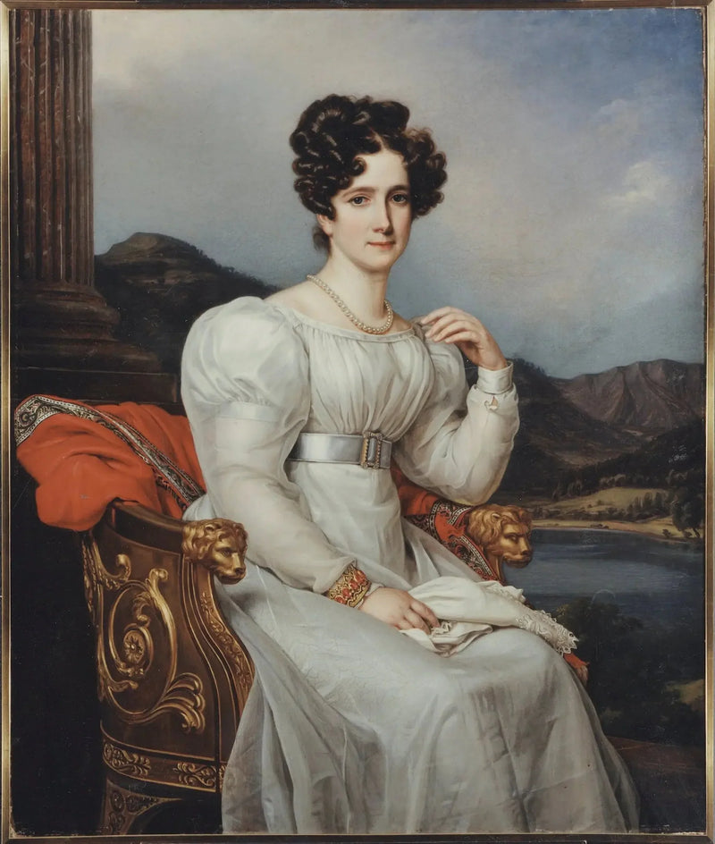 Fredrika Dorotea Vilhelmina, 1781 - 1826, Dronning av Sverige - Joseph Karl Stieler