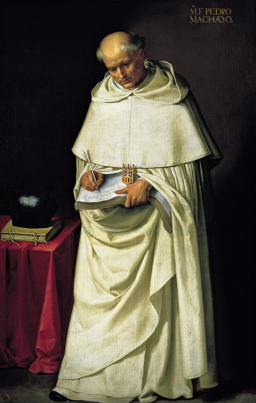 Broder Pedro Machado - Francisco de Zurbarán