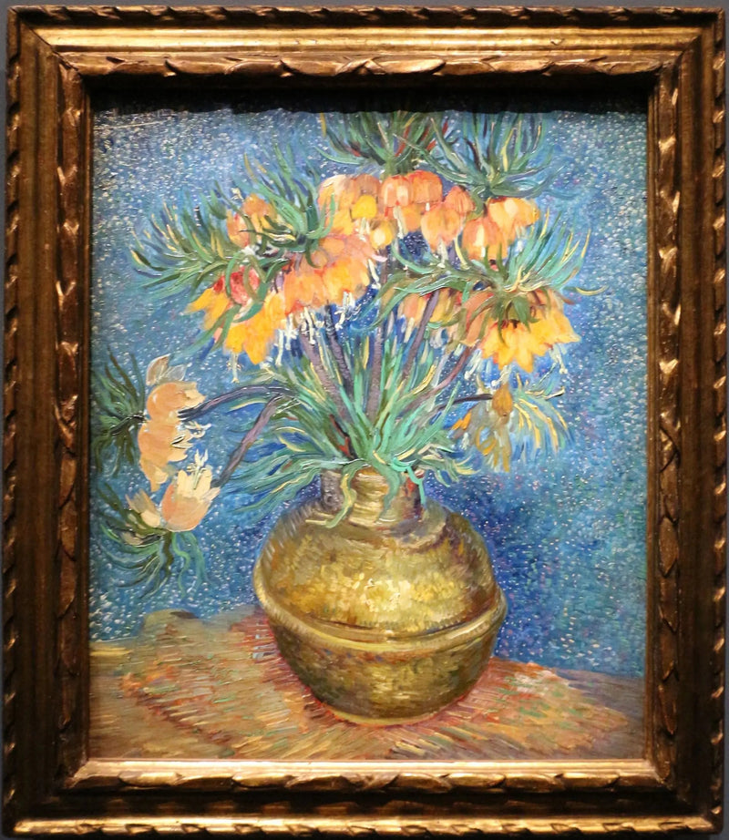 Keiserkrone fritillaria i en kobbervase - Vincent van Gogh