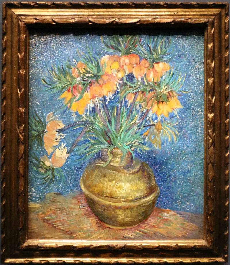 Keiserkrone fritillaria i en kobbervase - Vincent van Gogh