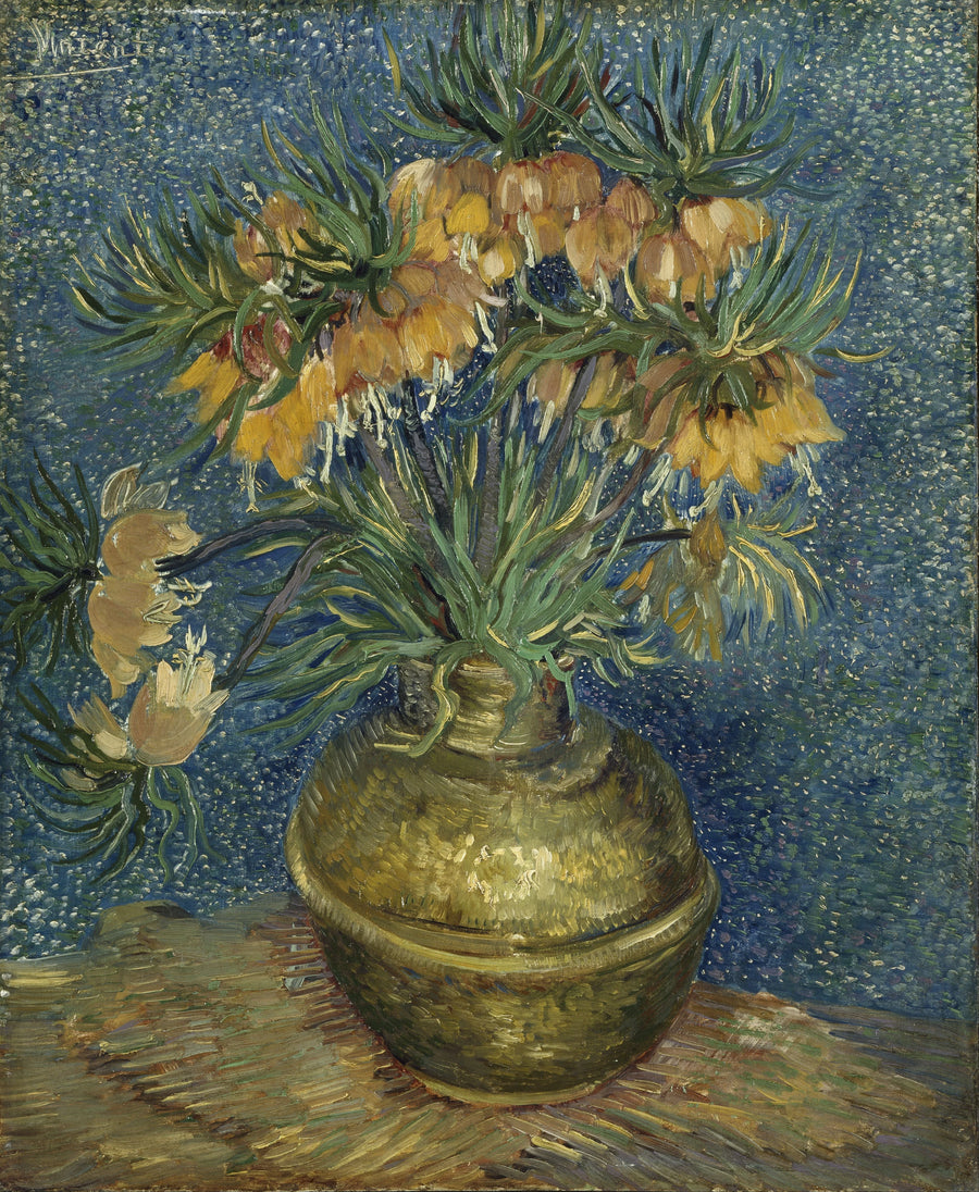 Keiserkrone fritillaria i en kobbervase - Vincent van Gogh