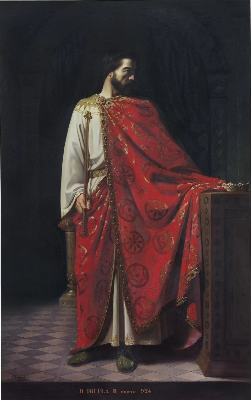 Fruela II av Asturiaene (konge av Asturiaene fra 910 til 925) - Léon Bonnat