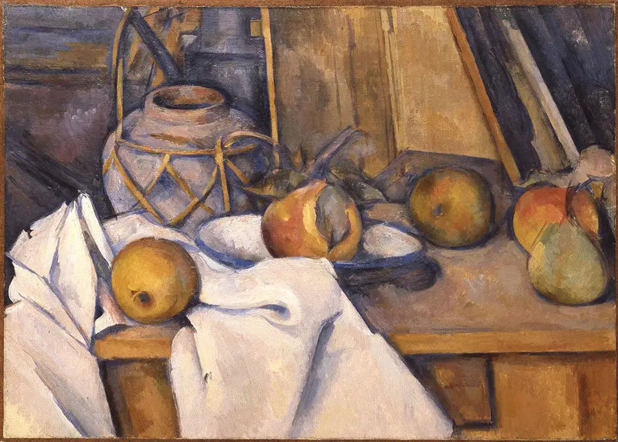 Frukt og ingefærkrukke - Paul Cézanne