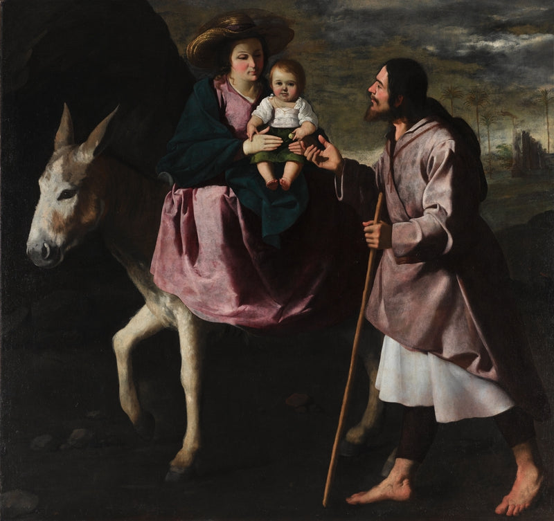 Flukt til Egypt - Francisco de Zurbarán