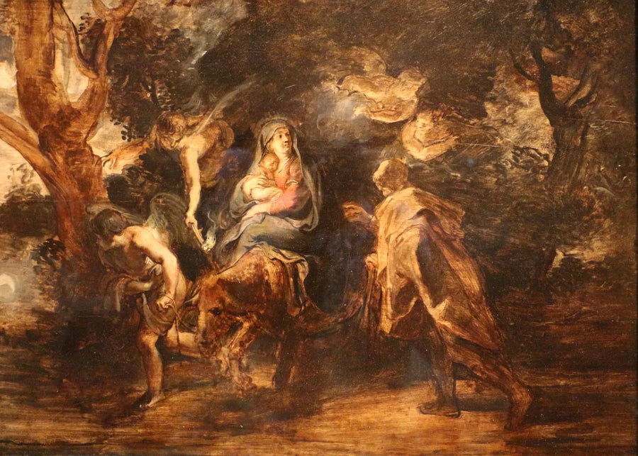 Flukt til Egypt - Peter Paul Rubens