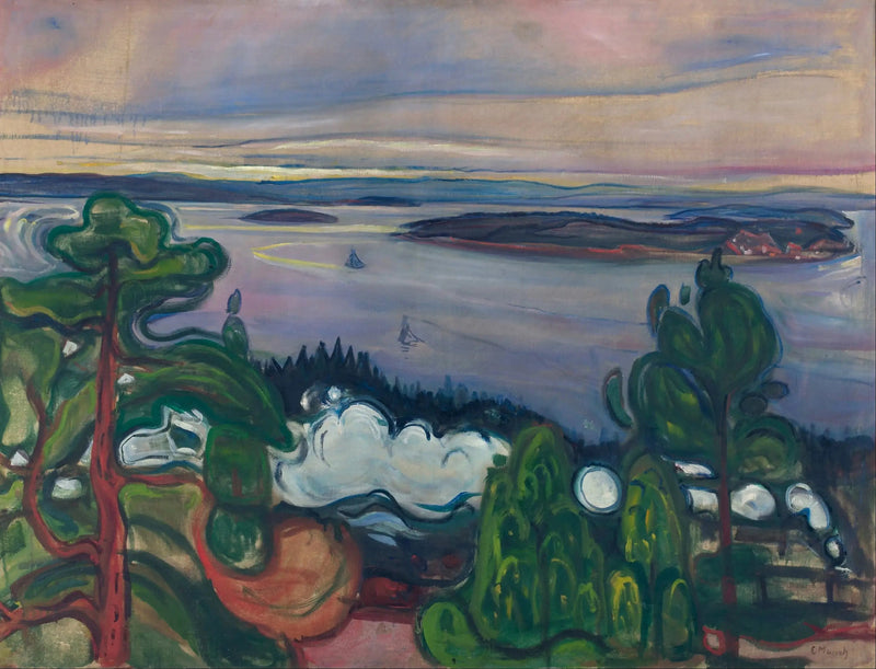 Togrøyk - Edvard Munch